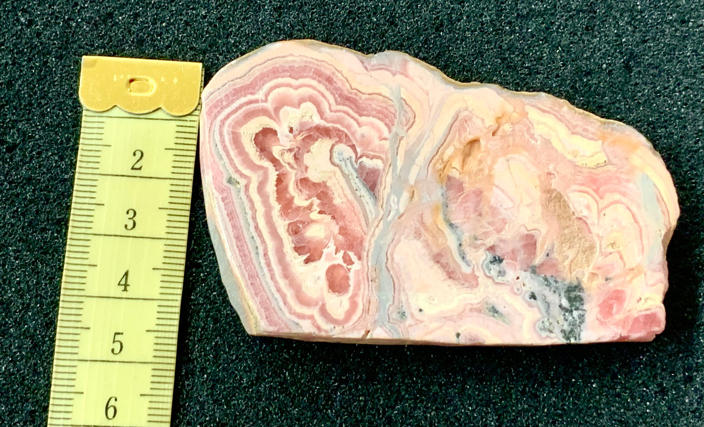 Plaque de rhodochrosite