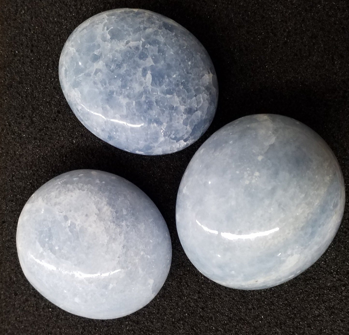 Calcite bleue galets