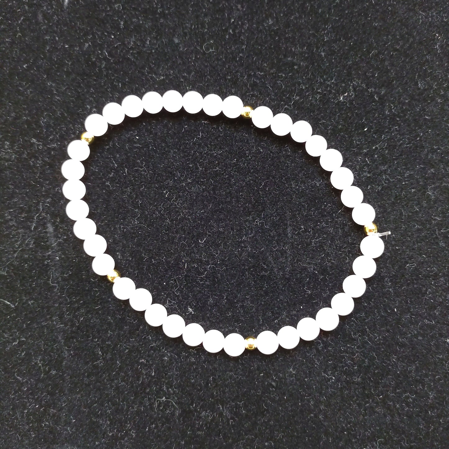 Bracelet de cheville quartz rose