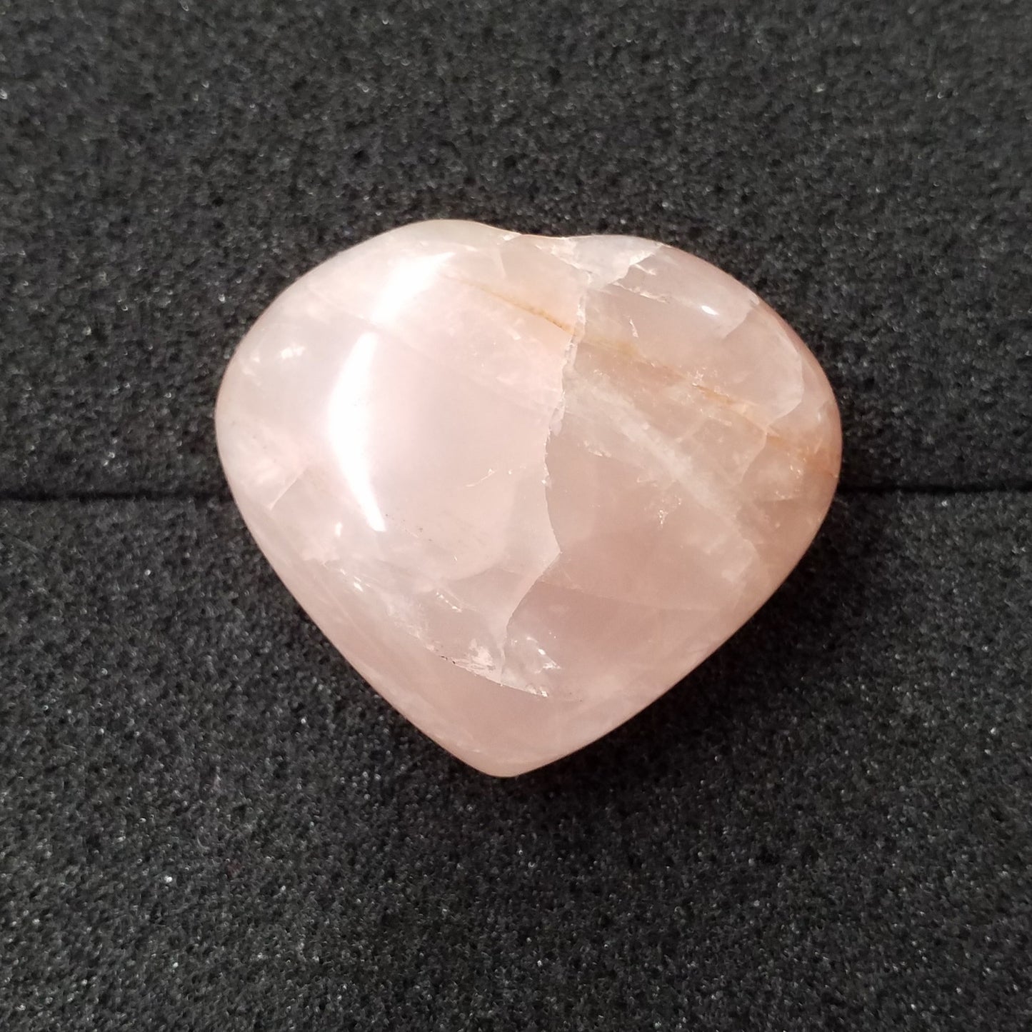 Pierres en forme de coeur améthyste, quartz rose, œil de tigre et pyrite