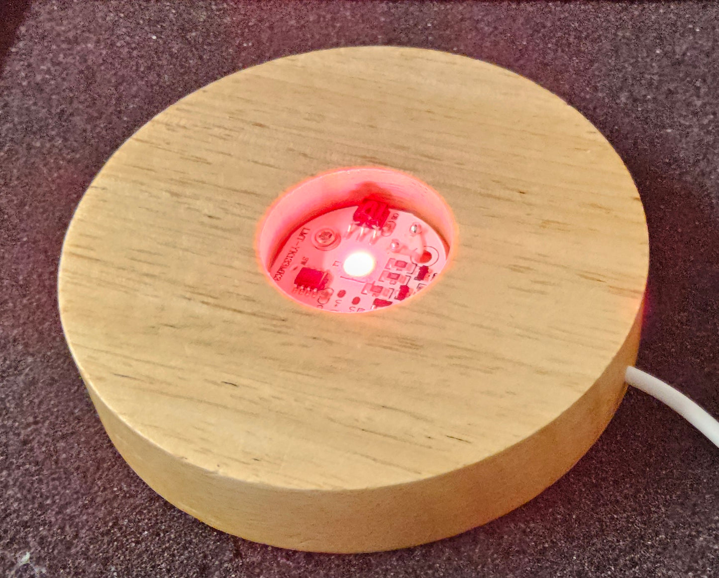 Socle lumineux leds