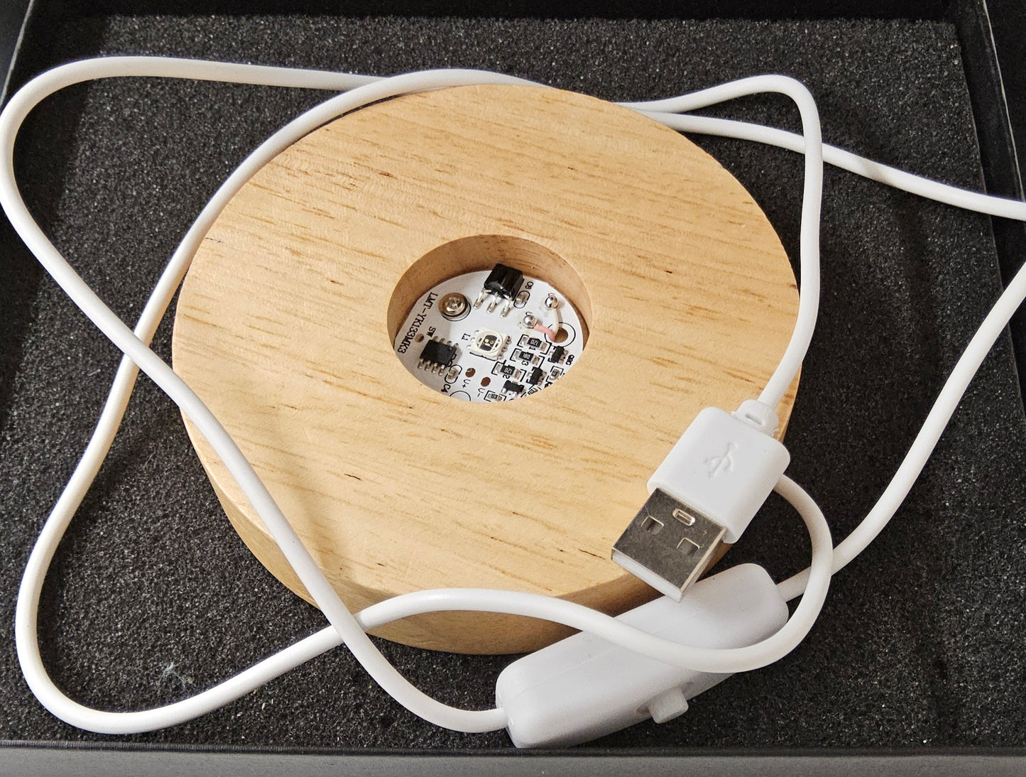 Socle lumineux leds