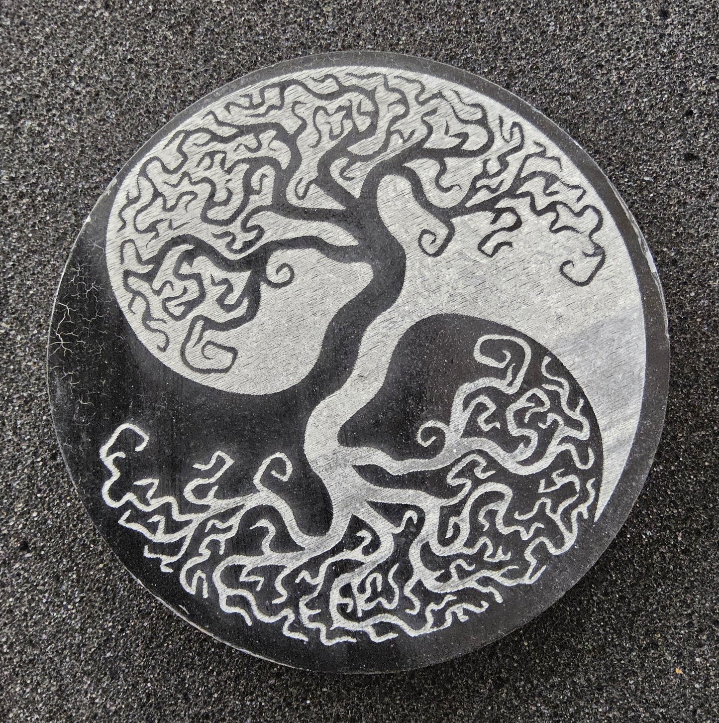 Sélénite plaque Maroc petit modèle 8,5cm à 10cm