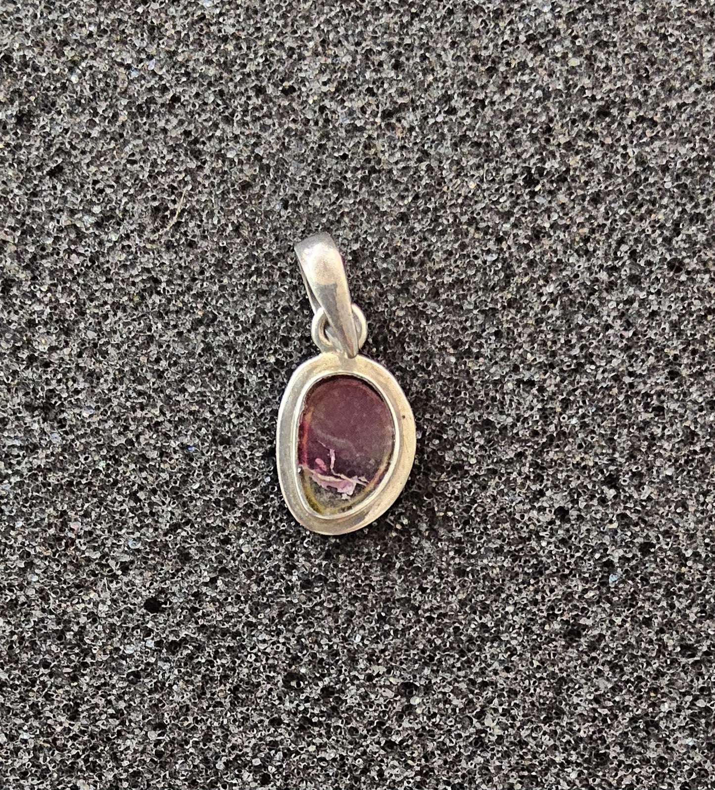 Pendentif en tourmaline rose