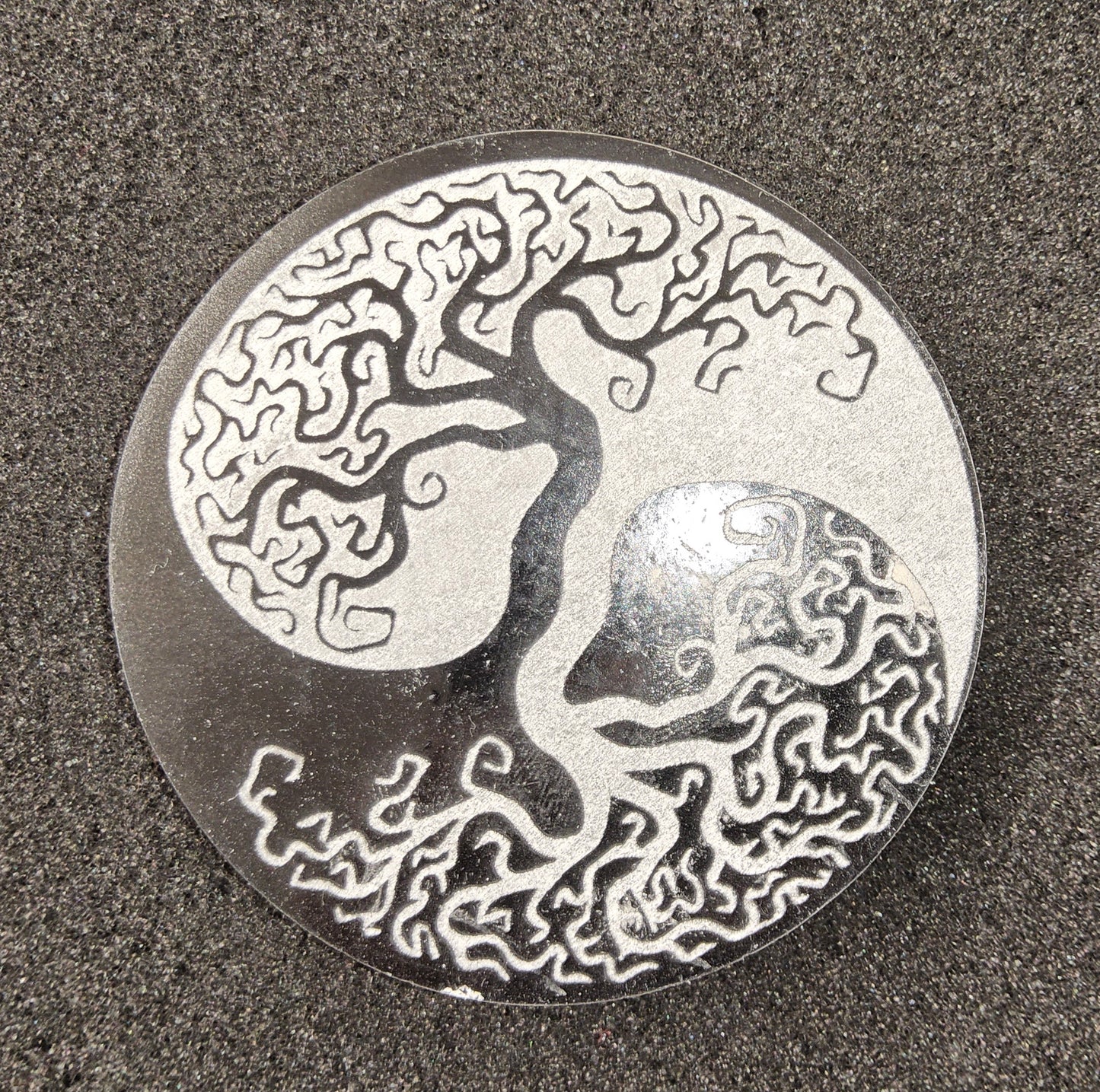 Plaques de sélénite diamètre 8cm