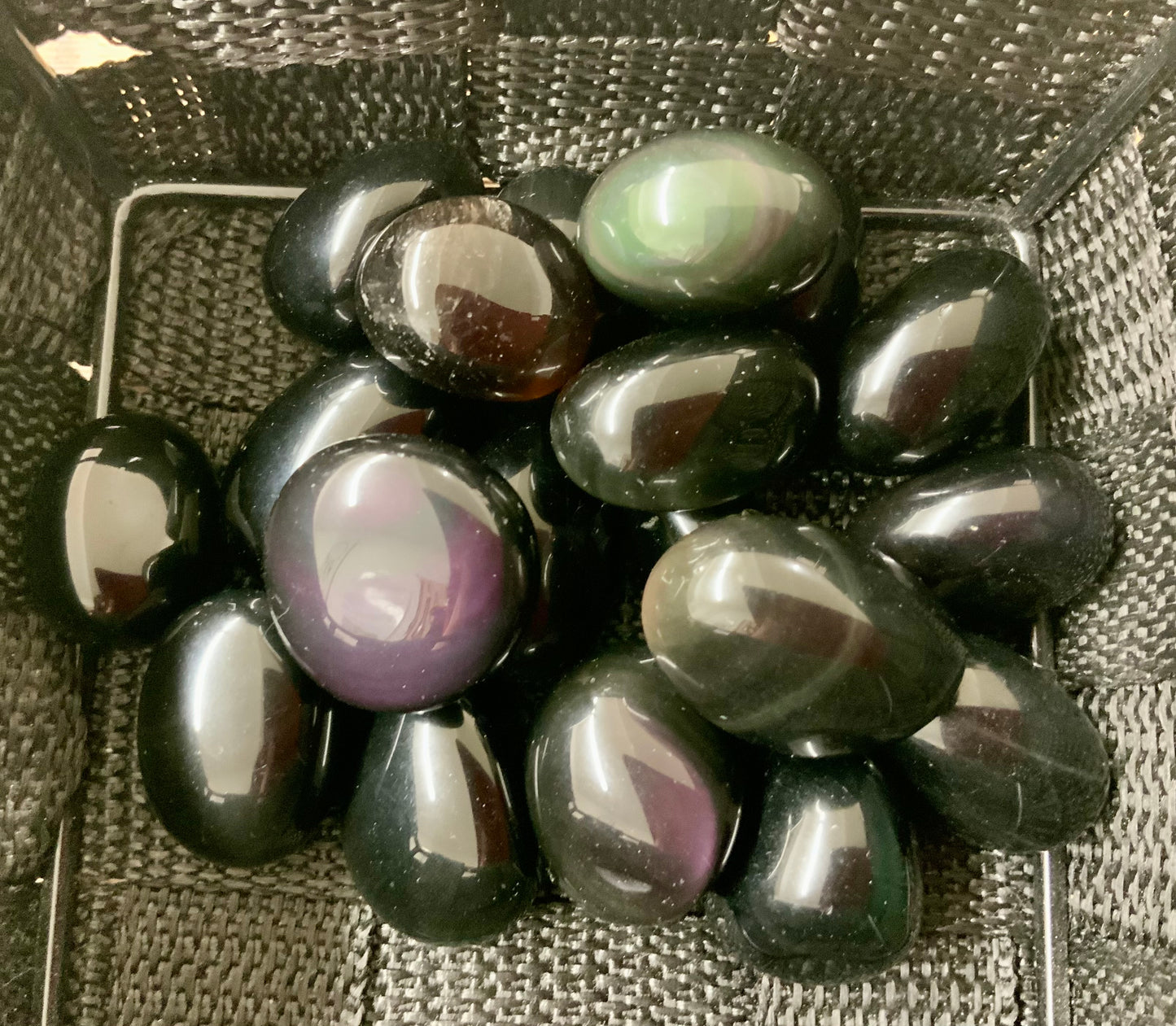 Obsidienne oeil Celeste pierre roulée