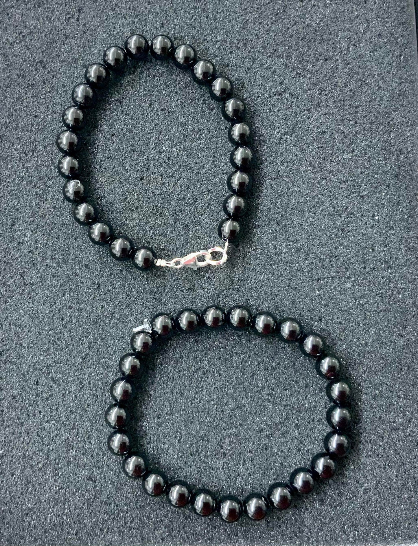 Spinelle noir bracelets