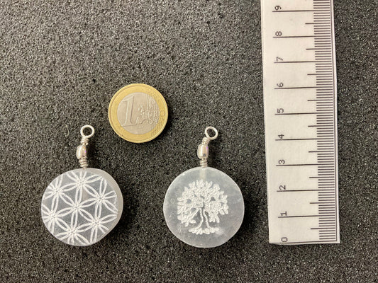 Pendentif en sélénite