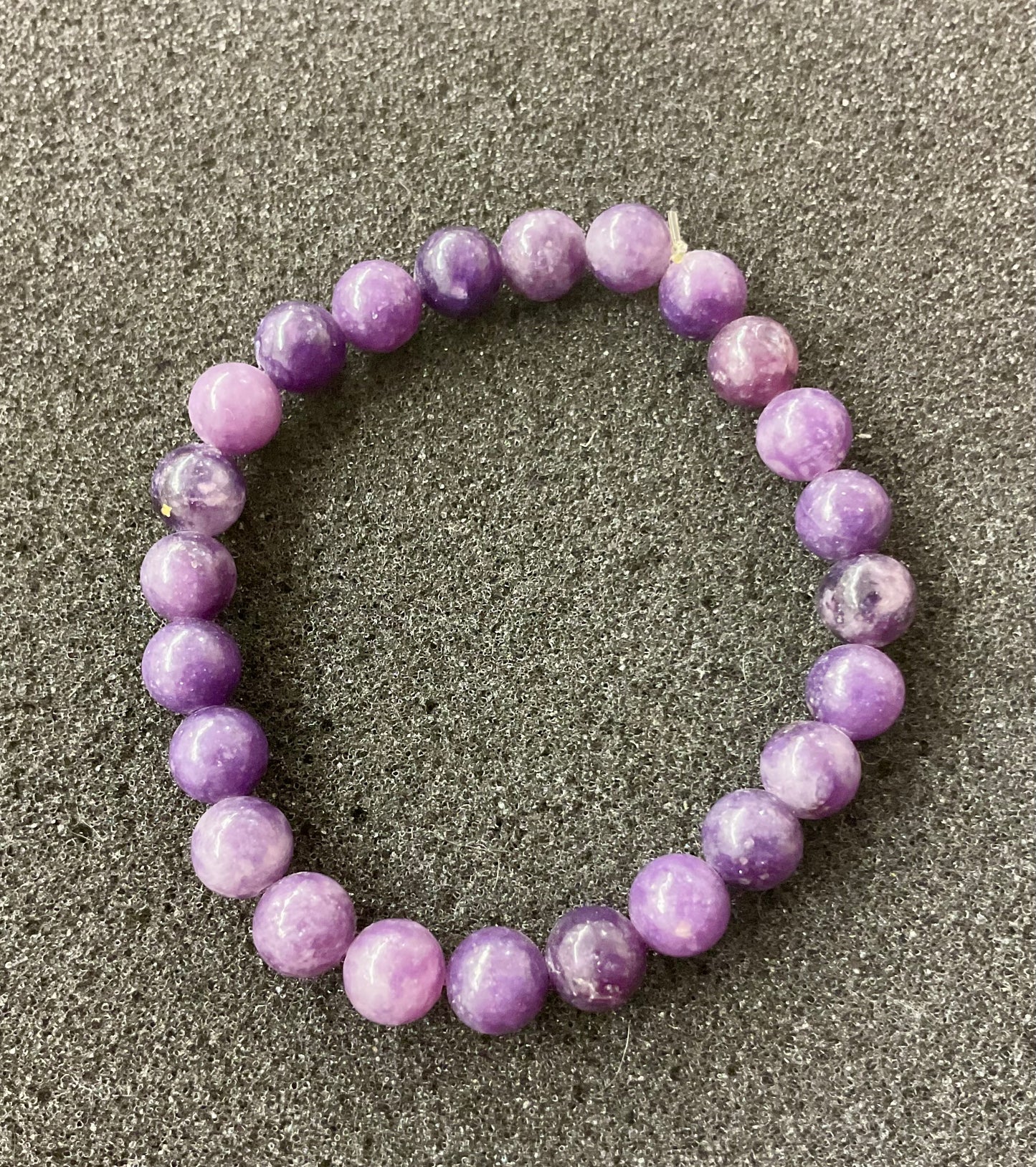 Bracelet en lépidolite qualité «extra »