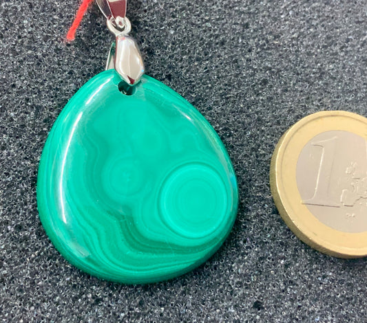 Pendentif en malachite