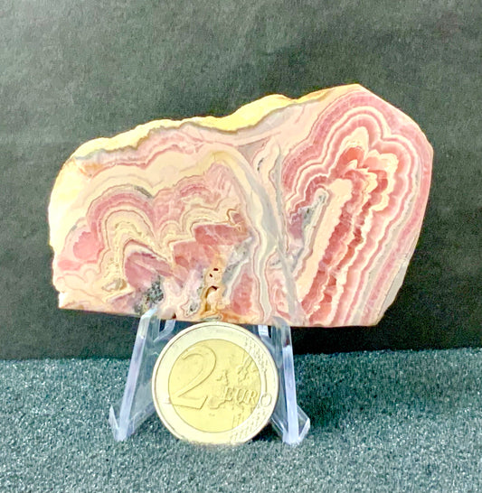 Plaque de rhodochrosite
