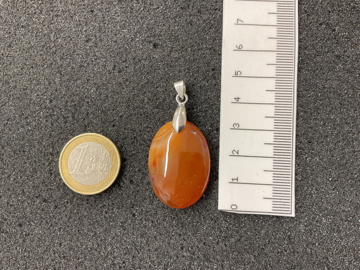 Pendentif en cornaline