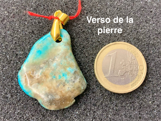 Pendentif en turquoise d’Afrique