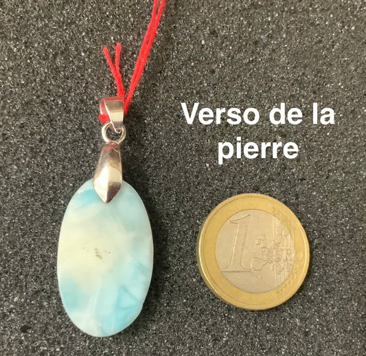 Pendentif en larimar