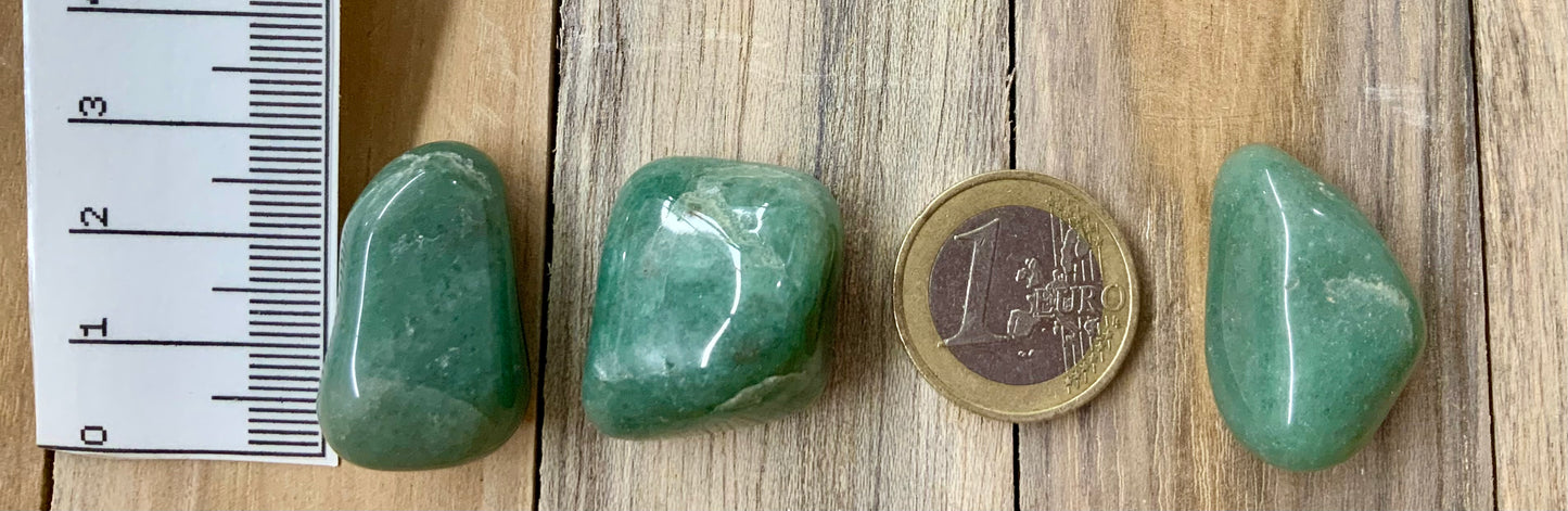 Aventurine en pierre roulée du Brésil