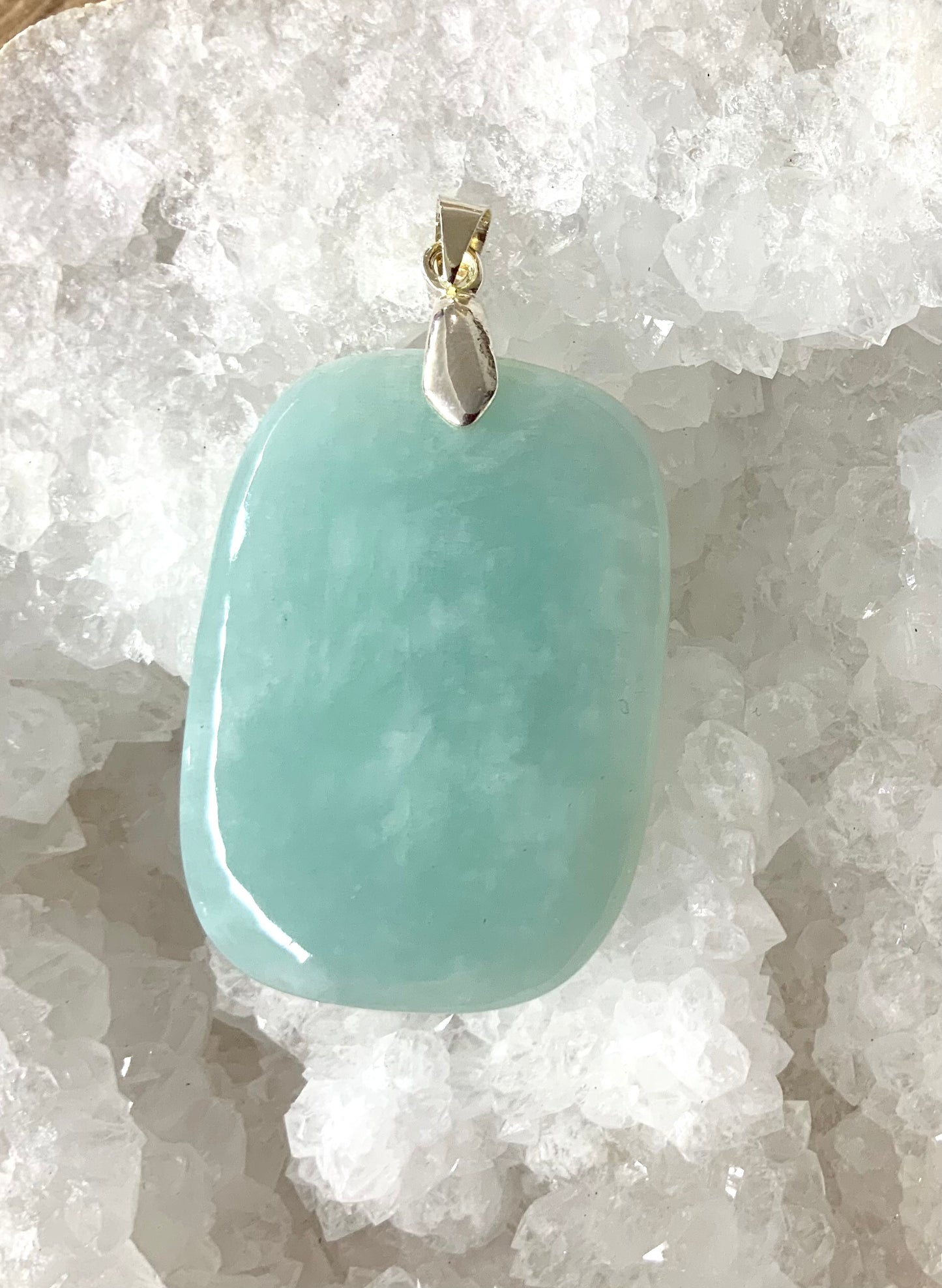 Pendentif en amazonite