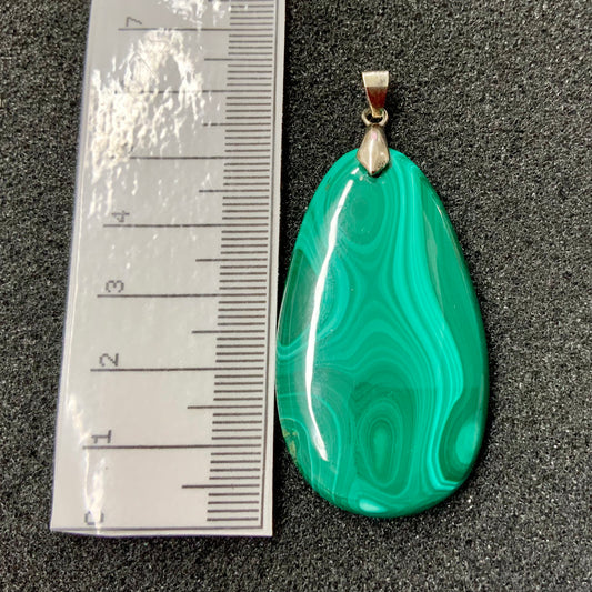 Pendentif en malachite