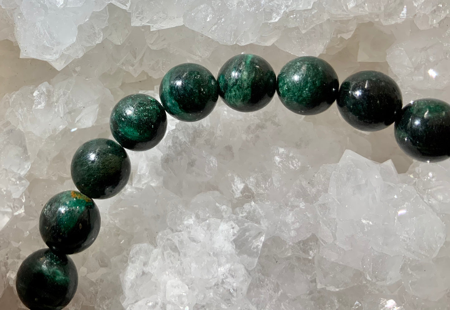 Bracelet en émeraude