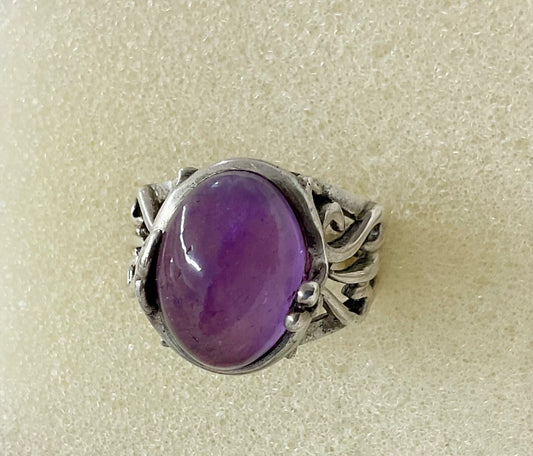 Bague en améthyste taille 55