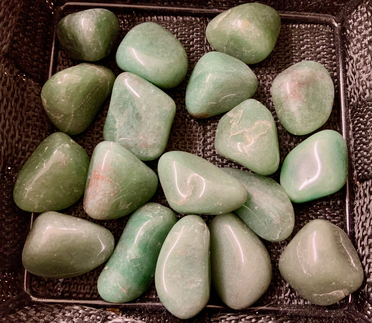 Aventurine en pierre roulée du Brésil