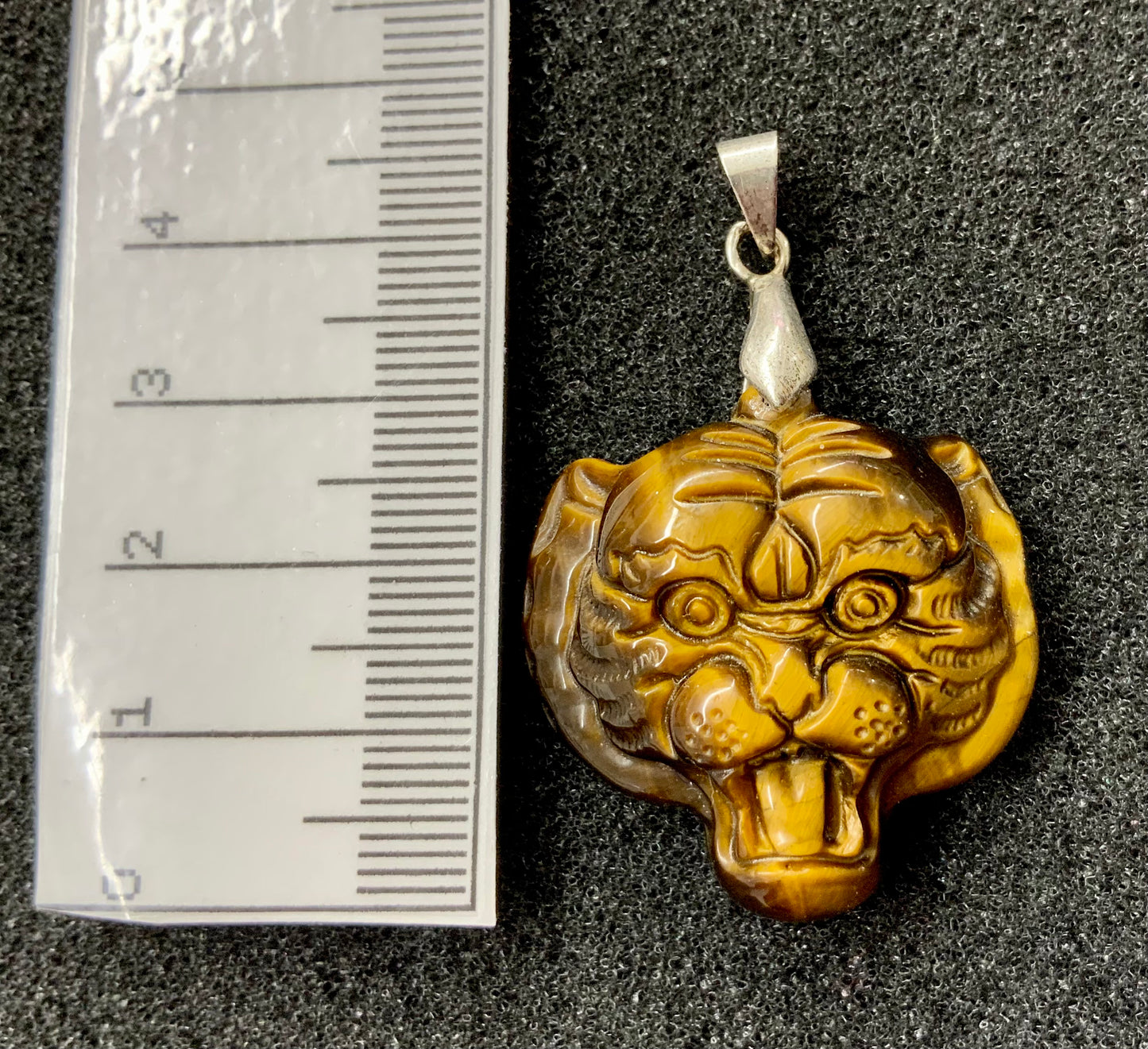 Pendentif en œil de tigre