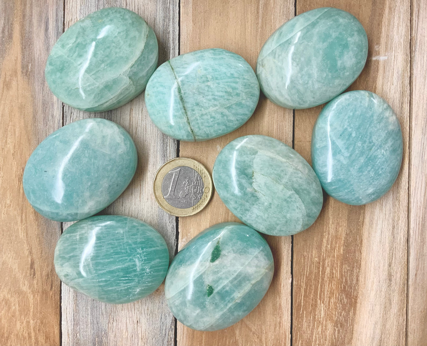 Galet en amazonite