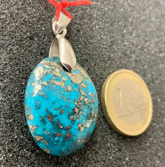 Pendentif en turquoise d’Arizona