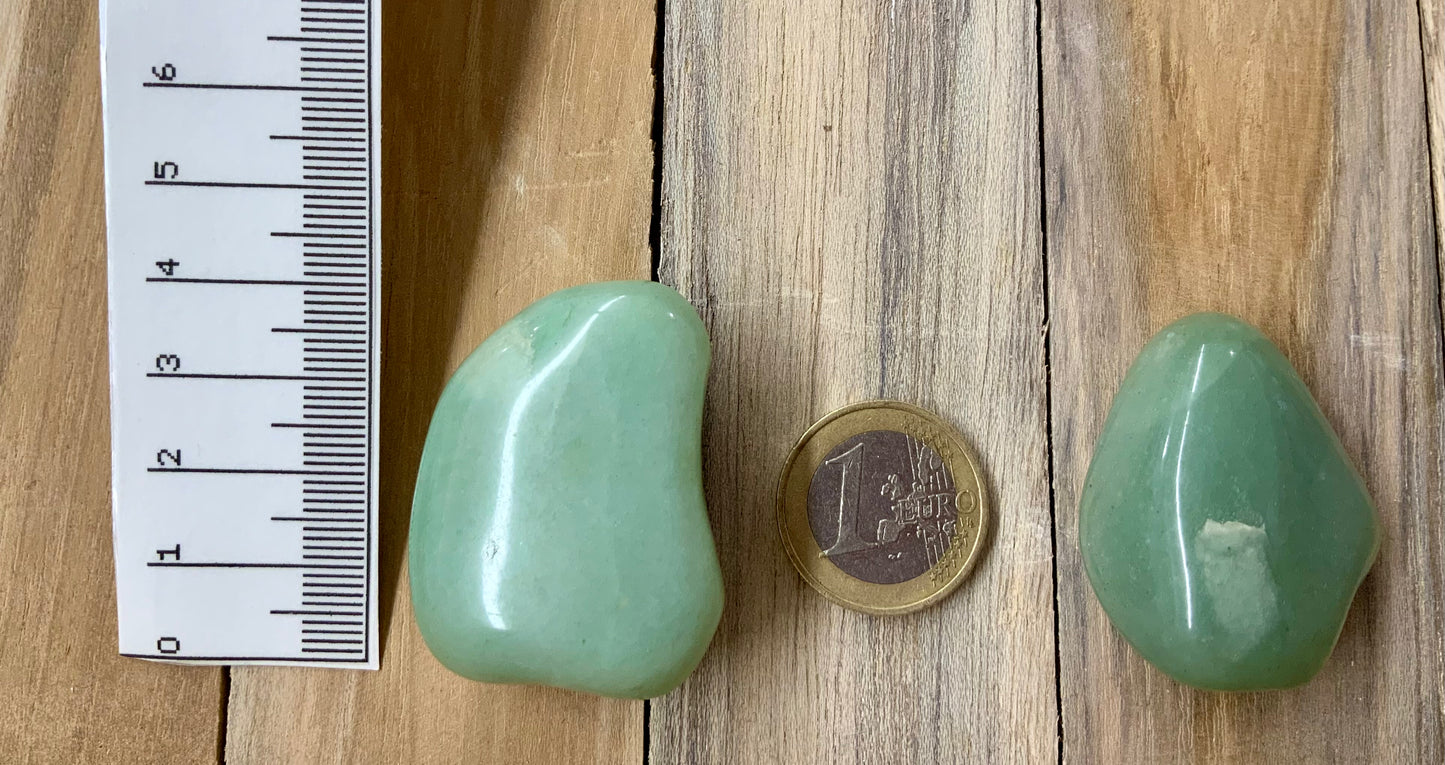 Aventurine en pierre roulée du Brésil