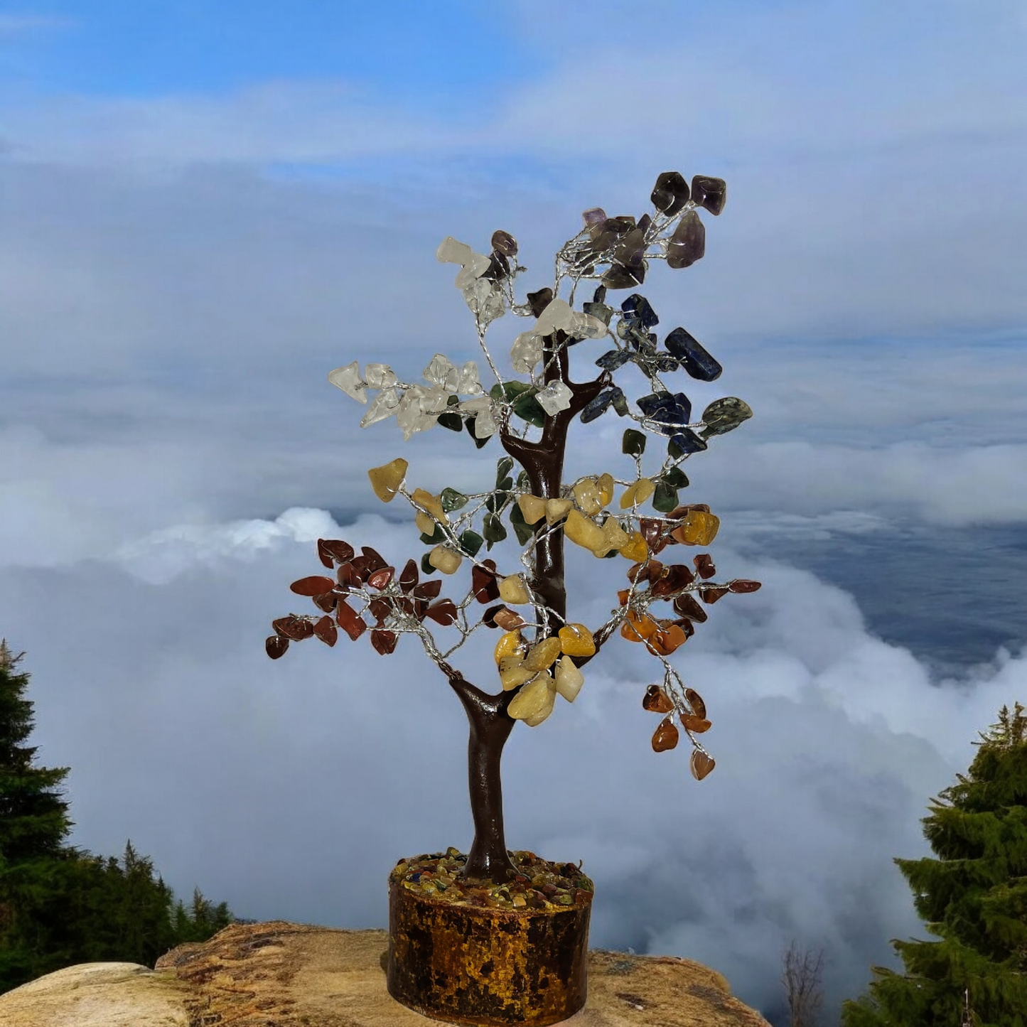 Arbres de vie en pierres naturelles