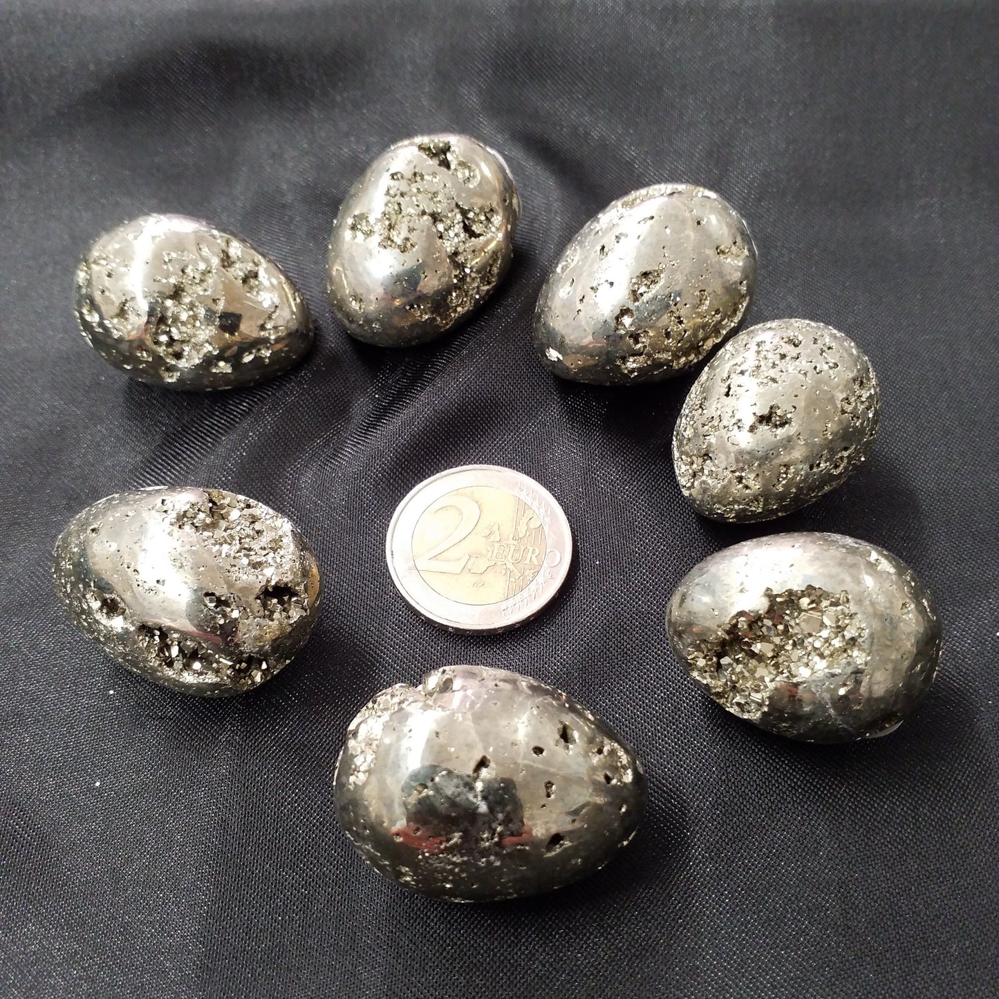 Pyrite forme d'œufs du Pérou