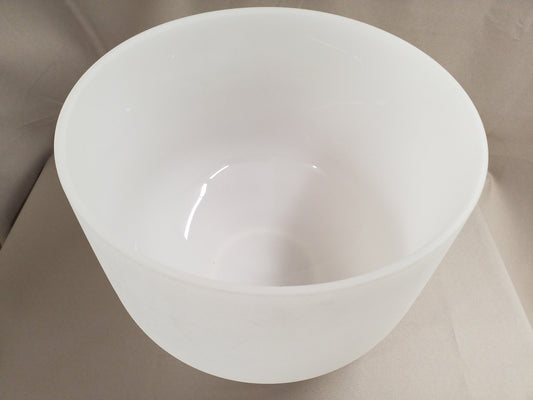 Bol en cristal givré