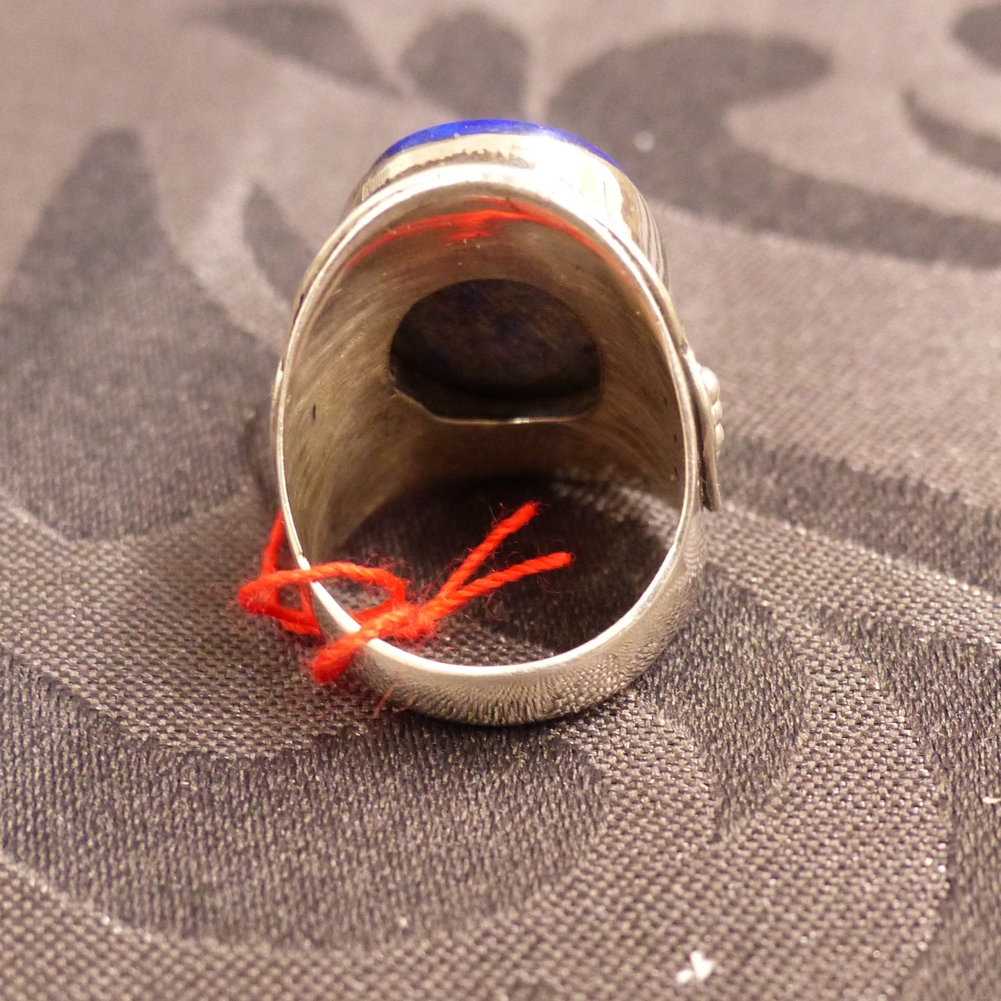 Bague en lapis lazuli taille 52