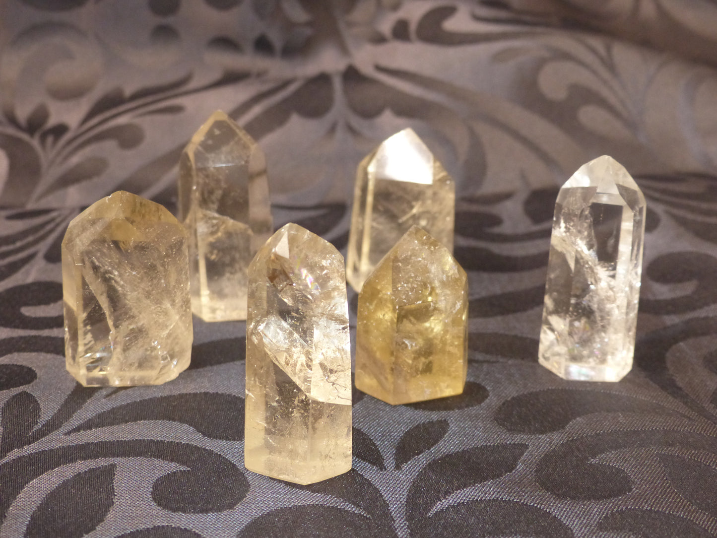 Pointe Citrine naturelle qualité extra