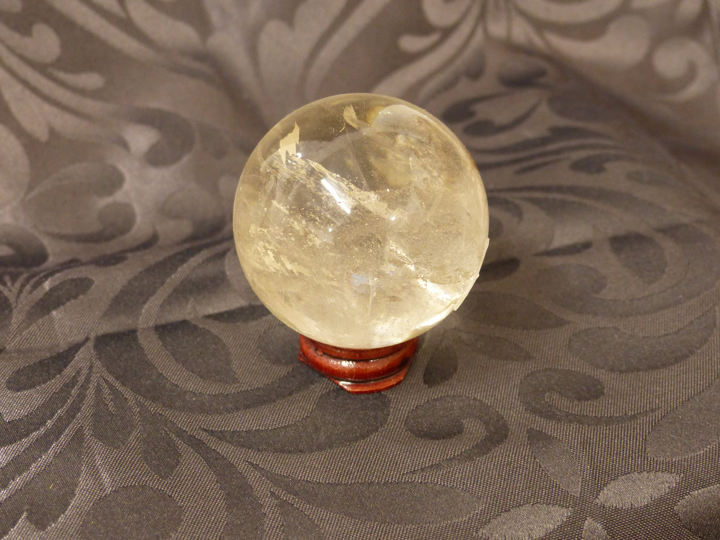 Sphère en cristal de roche ∅6,5cm