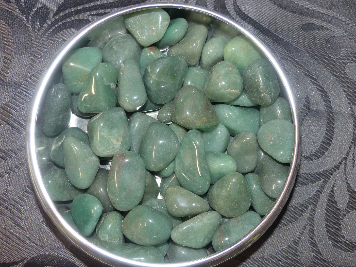 Aventurine en pierre roulée du Brésil