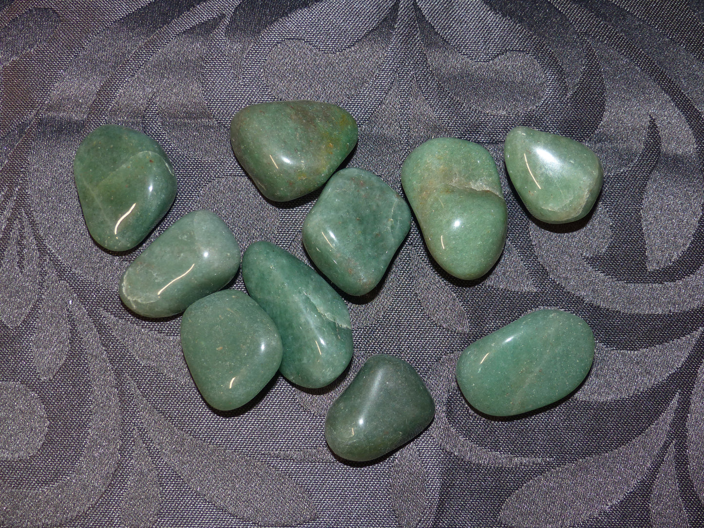 Aventurine en pierre roulée du Brésil