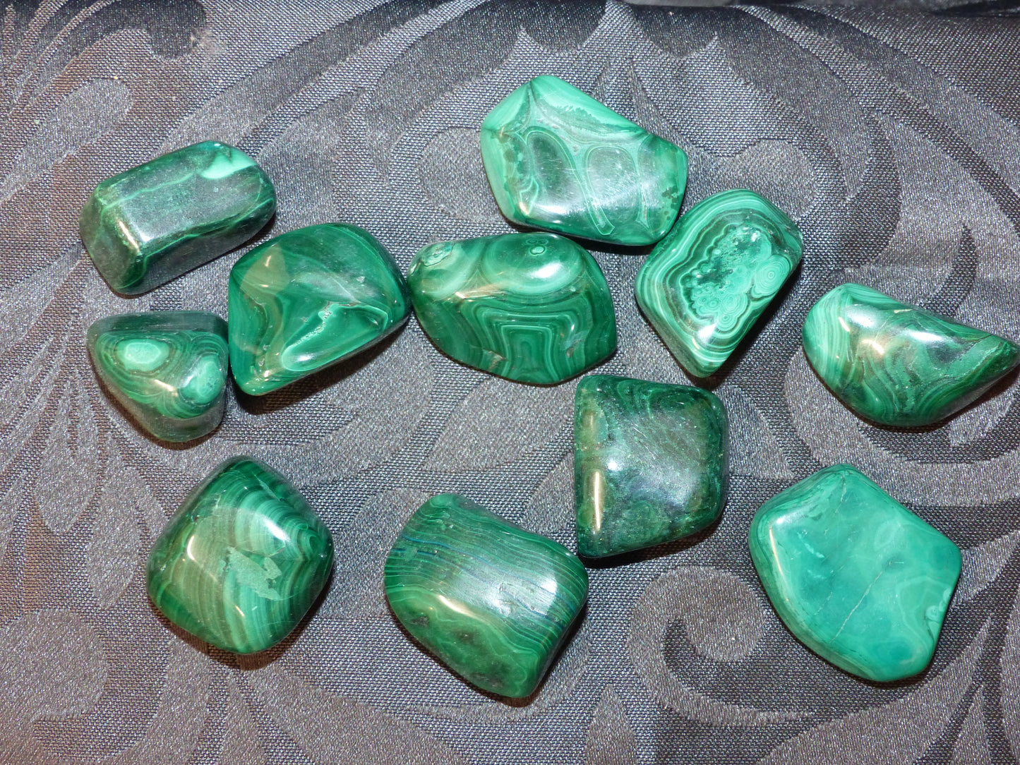 Malachite roulée