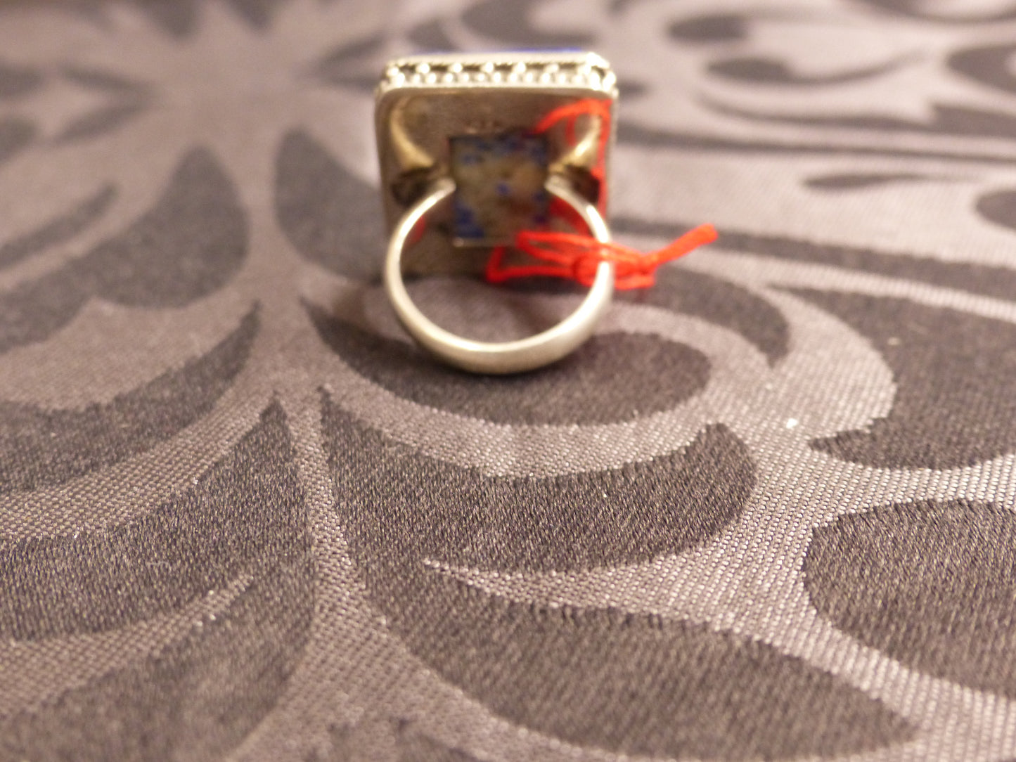 Bague lapis lazuli taille 50