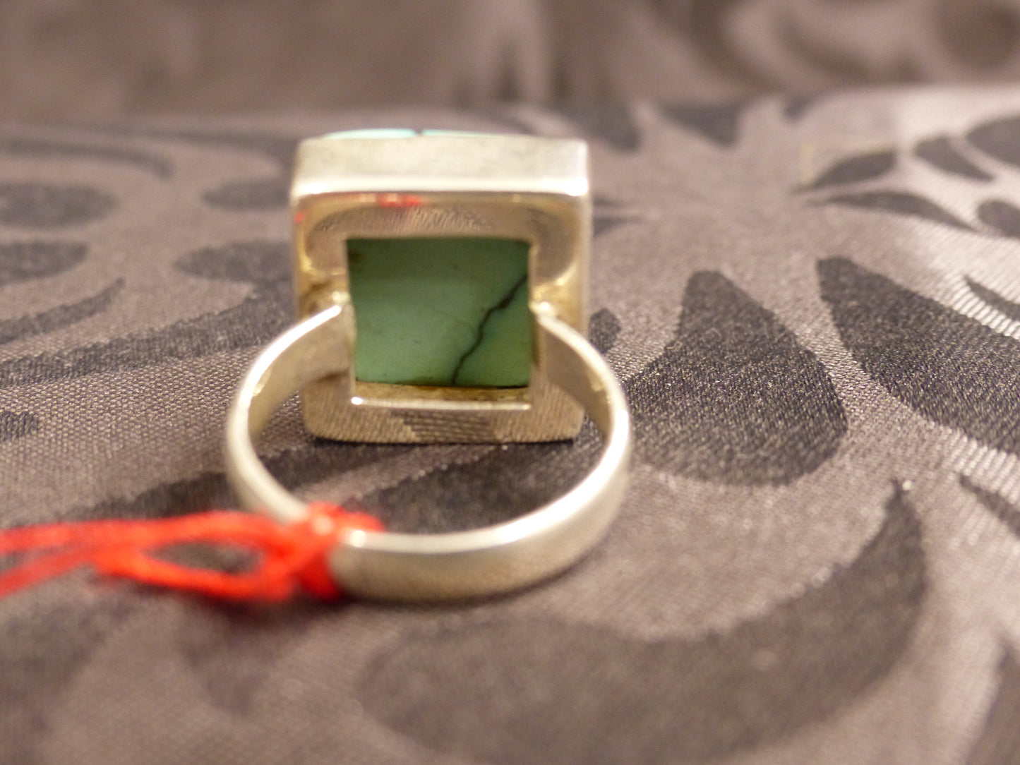 Bague femme turquoise du Tibet taille 61