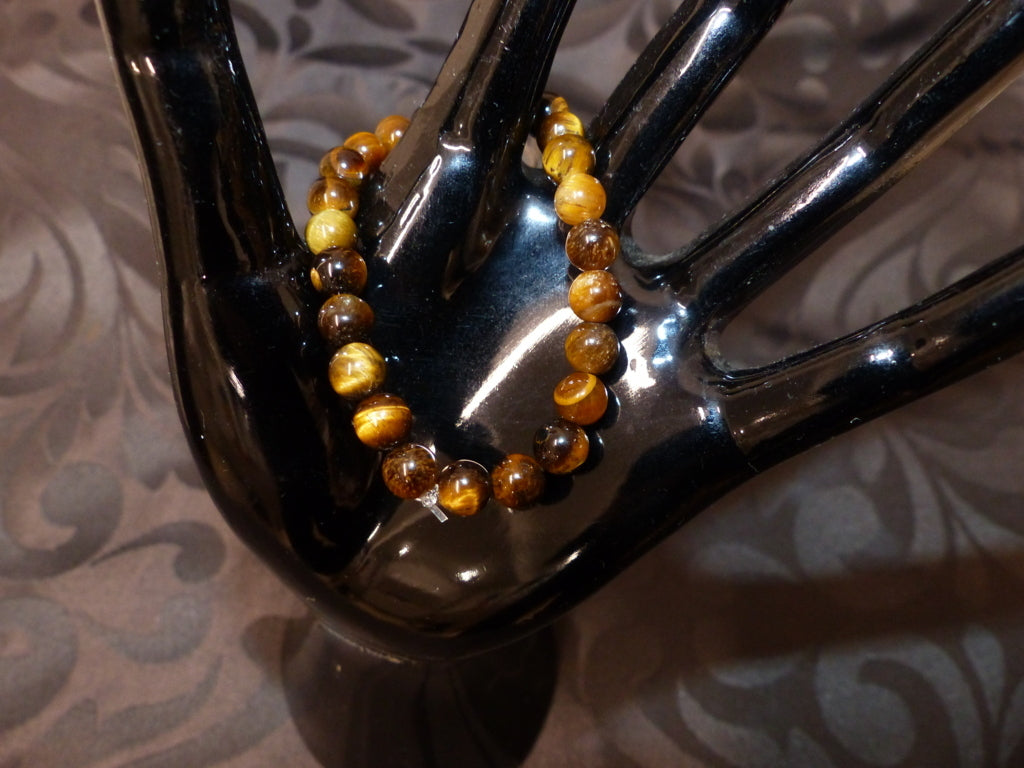 Bracelet en œil de tigre ados et enfants