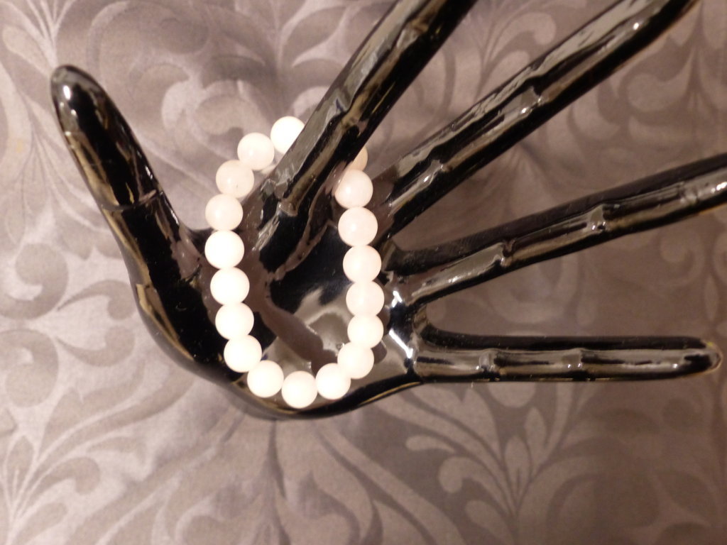 Bracelet en quartz rose pour ados et enfants