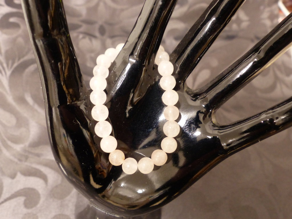 Bracelet en quartz rose pour ados et enfants