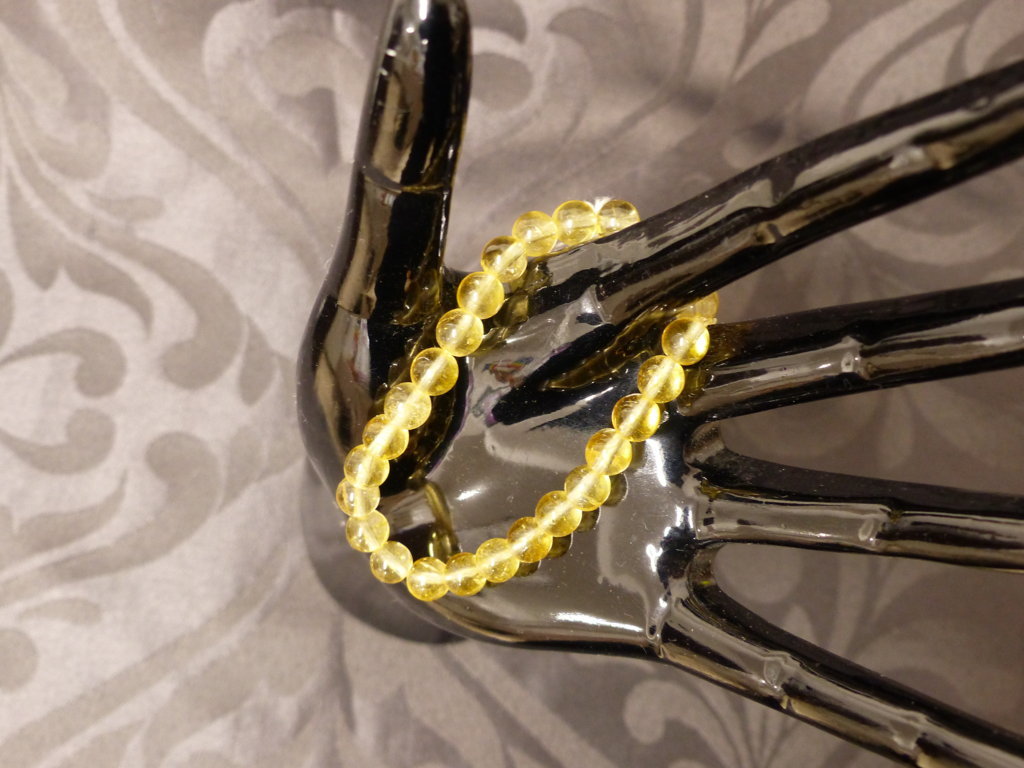 Bracelet ado en citrine chauffée