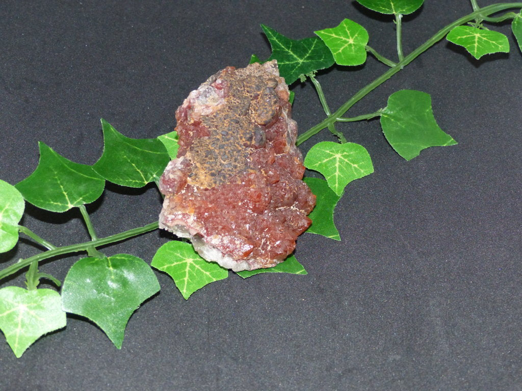 Quartz hématoïde du Maroc