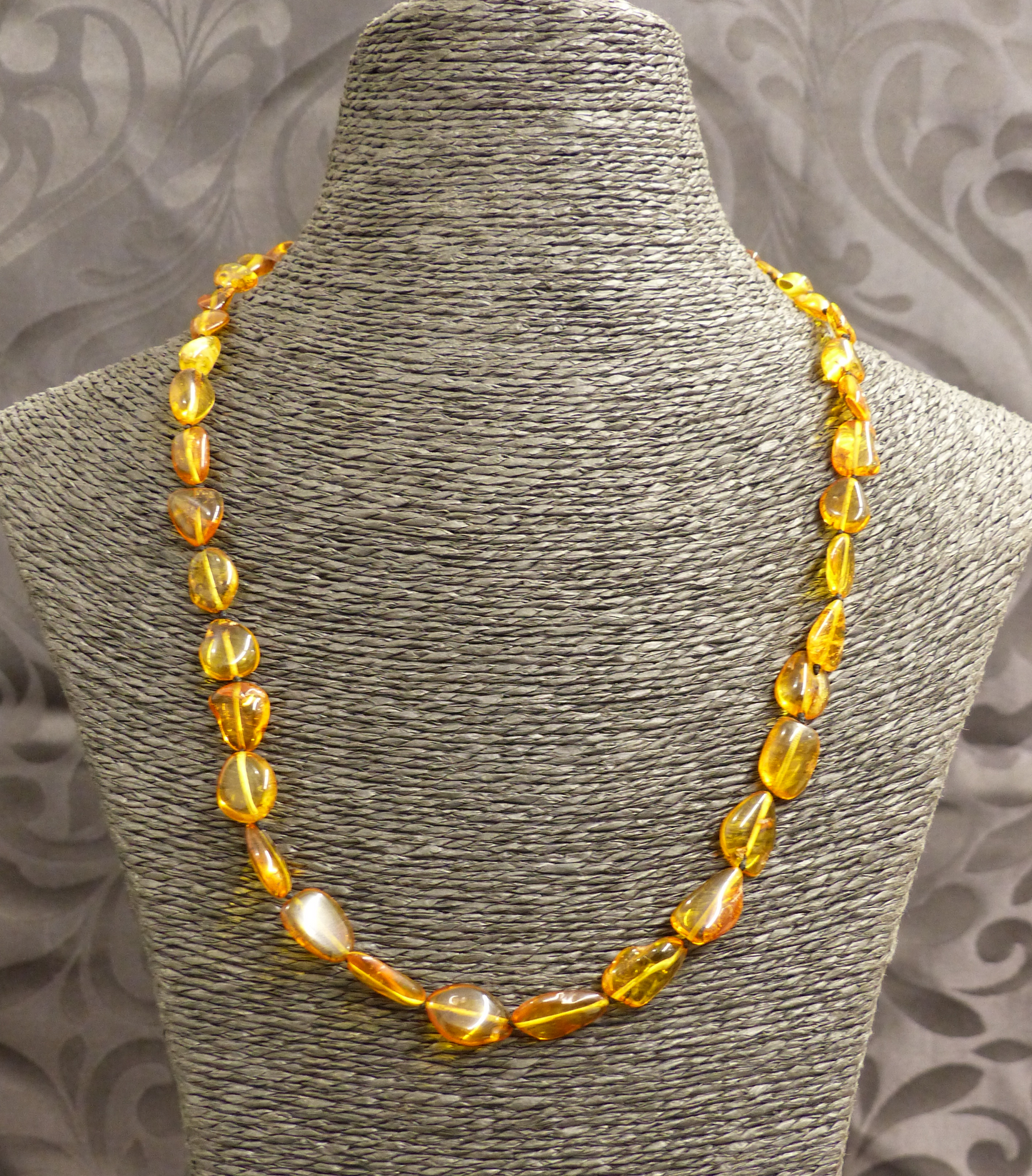 Collier ambre adulte 50cm
