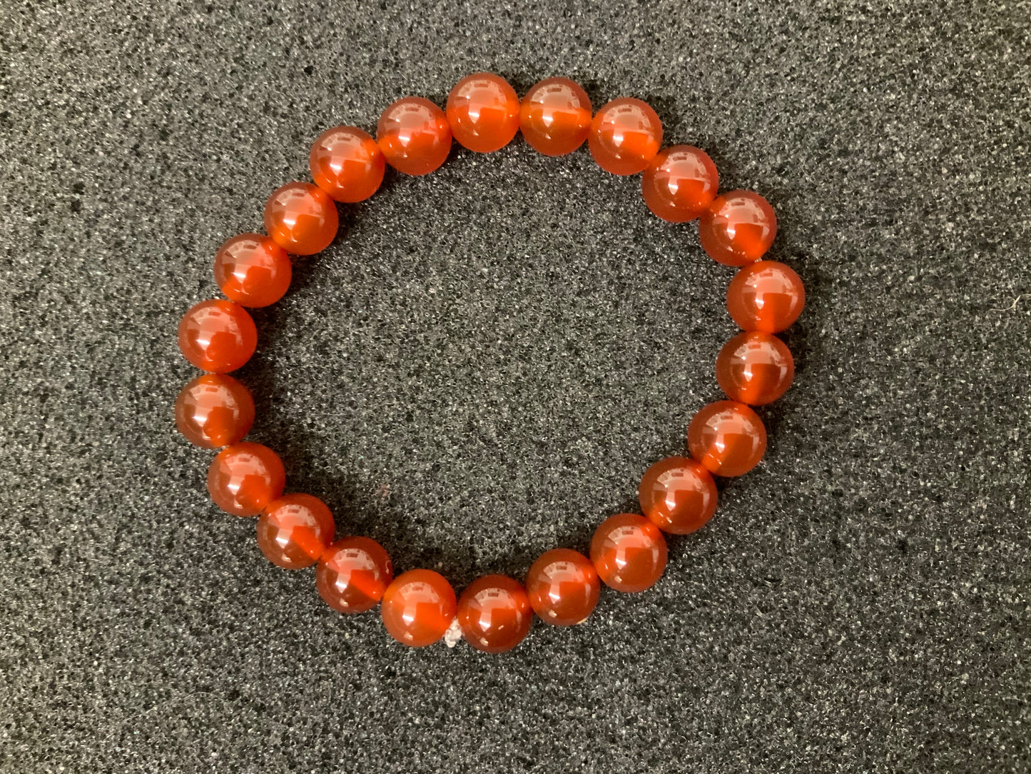 Bracelet ado en agate cornaline