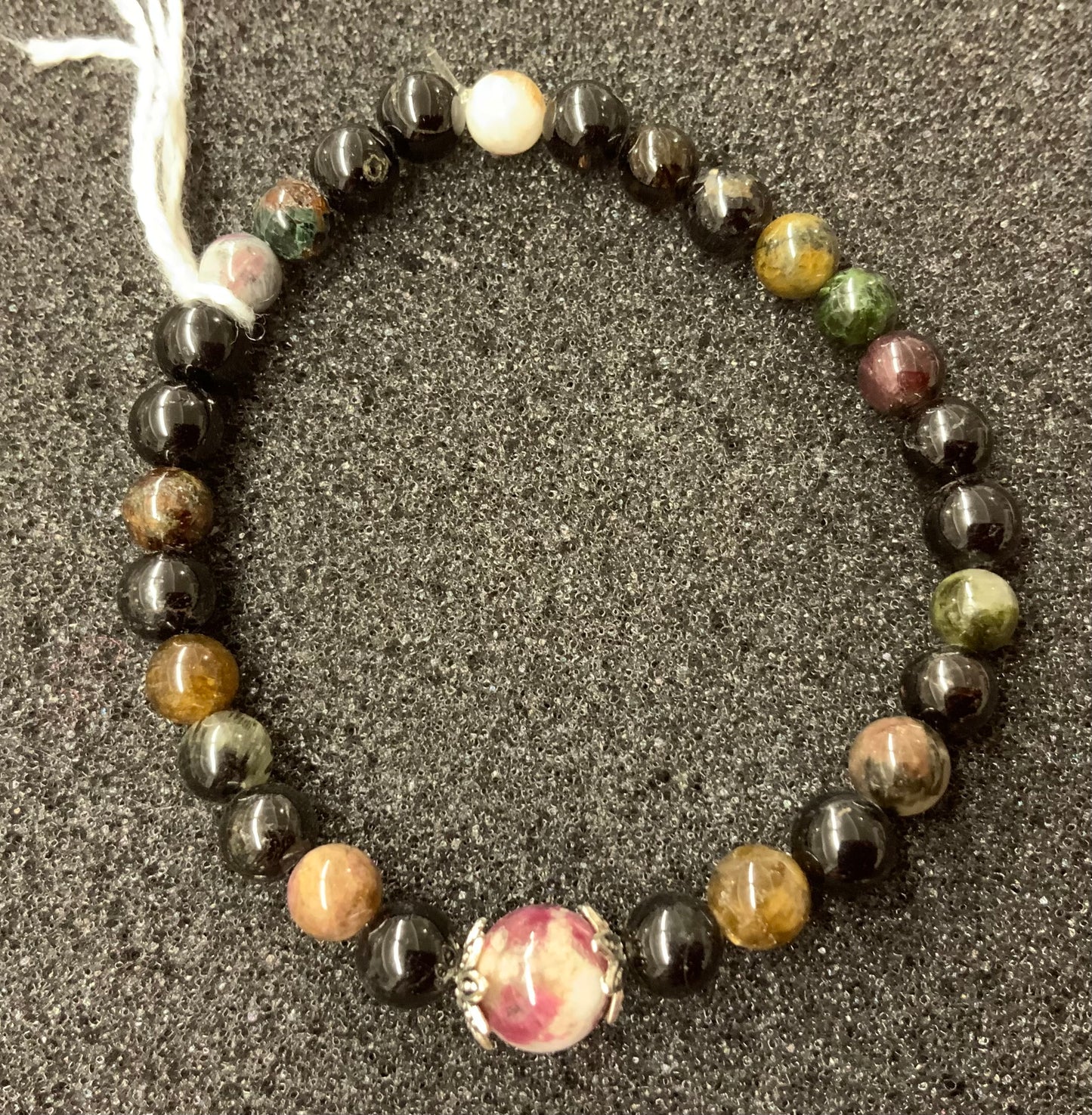 Bracelet en tourmaline mixte