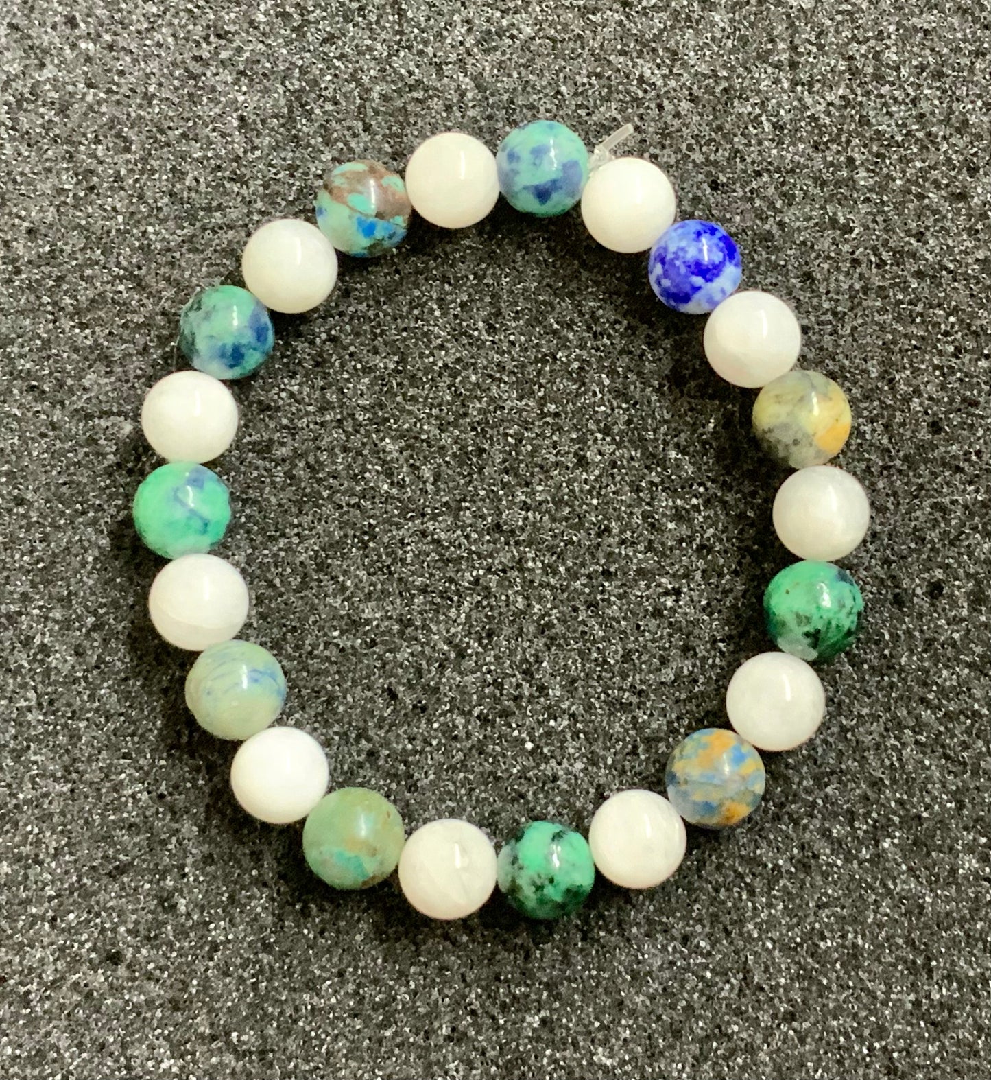 Bracelet en chrysocolle