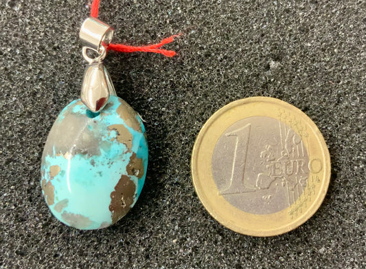 Pendentif en turquoise d’Arizona