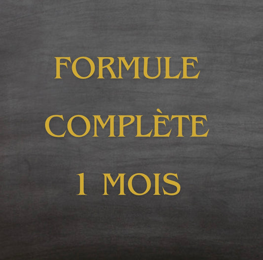 Accompagnement individuel : formule complète 4 semaines